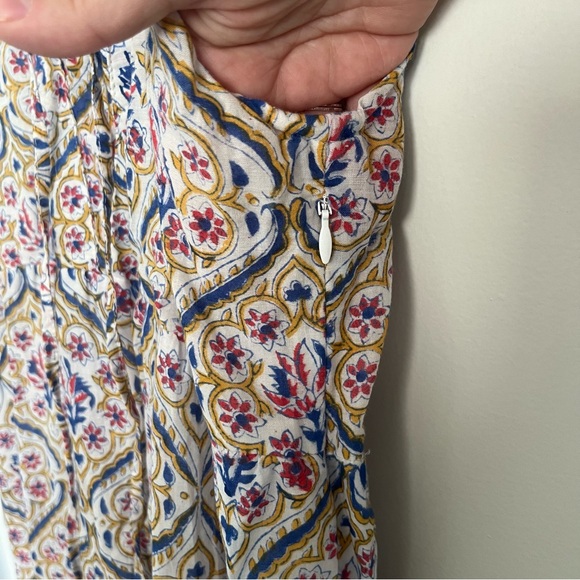 Vintage Ibiza Mosaic-Print Sleeveless Maxi Dress - Block Print - Picture 5 of 7